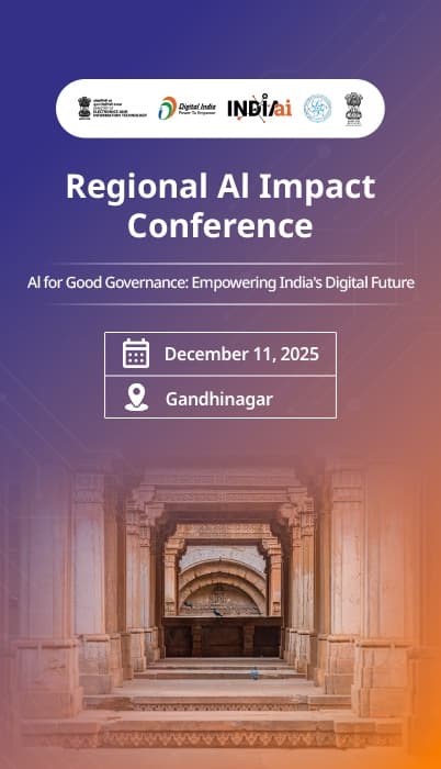 Gujarat Regional AI Summit Mobile Banner