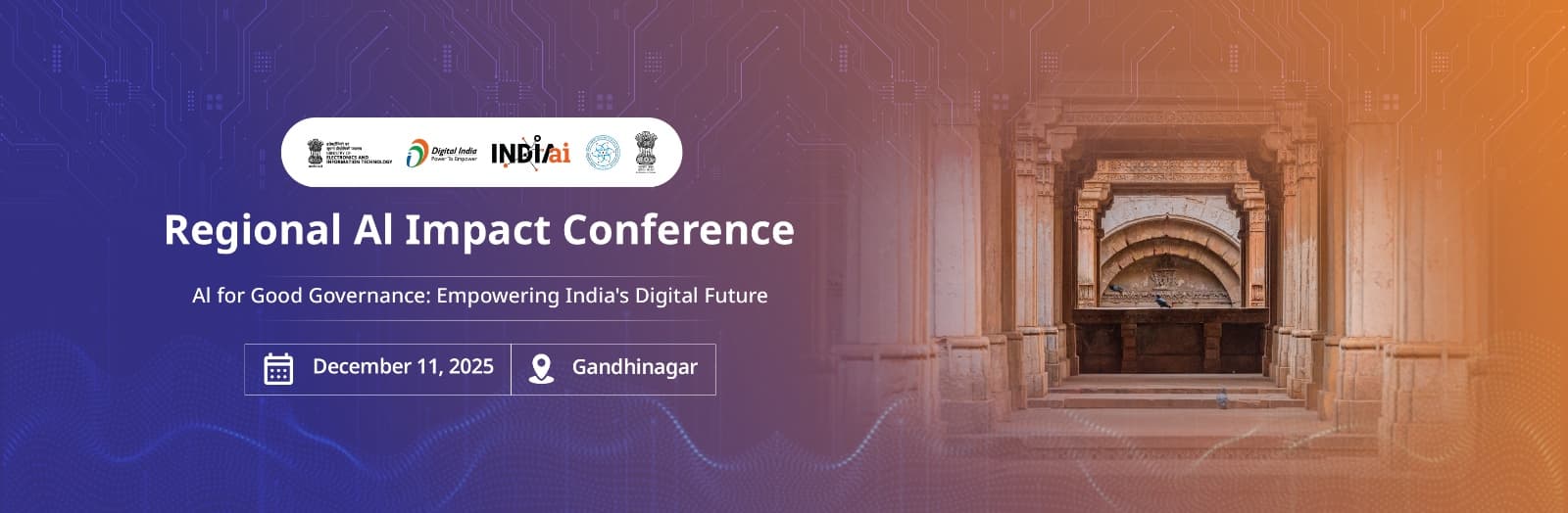 Gujarat Regional AI Summit Desktop Banner