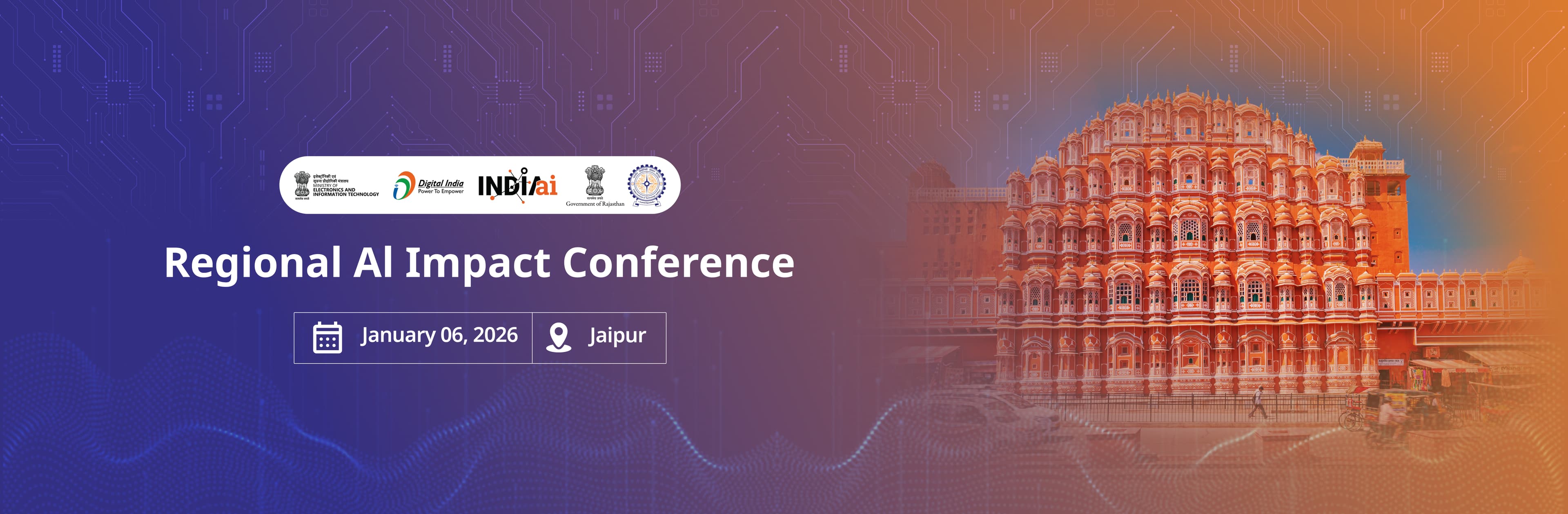 Jaipur Regional AI Summit Desktop Banner