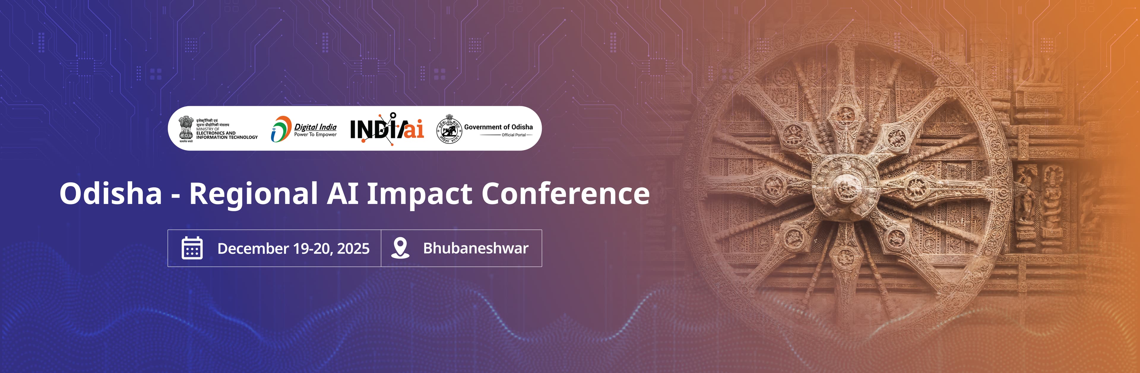 Odisha Regional AI Summit Desktop Banner