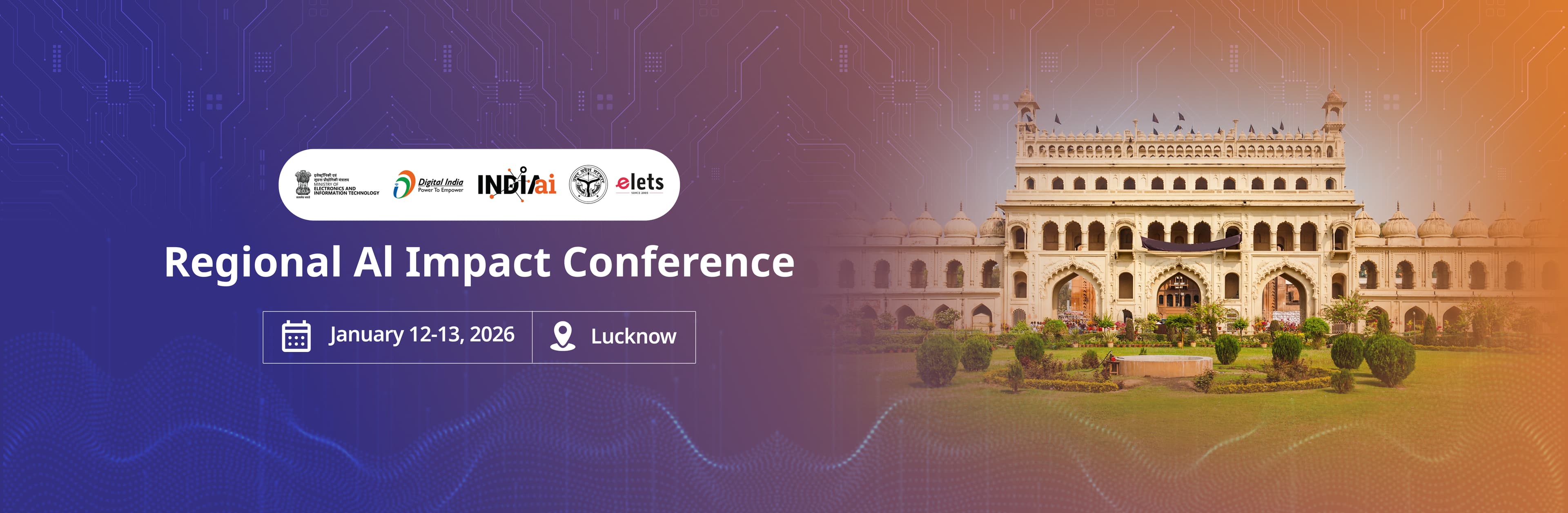 Uttar Pradesh Regional AI Summit Desktop Banner