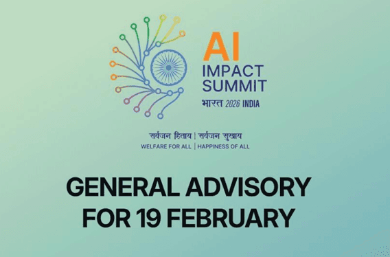 General Advisory For 19th Feb