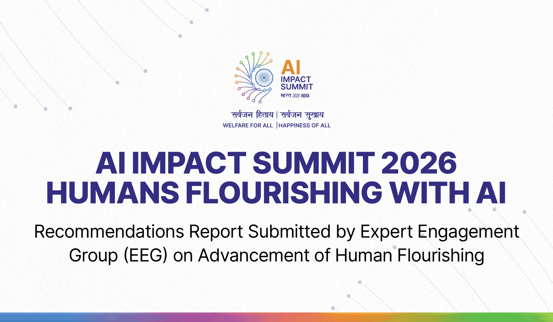 Human Flourishing with AI