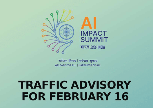 Traffic Advisory For 16th Feb