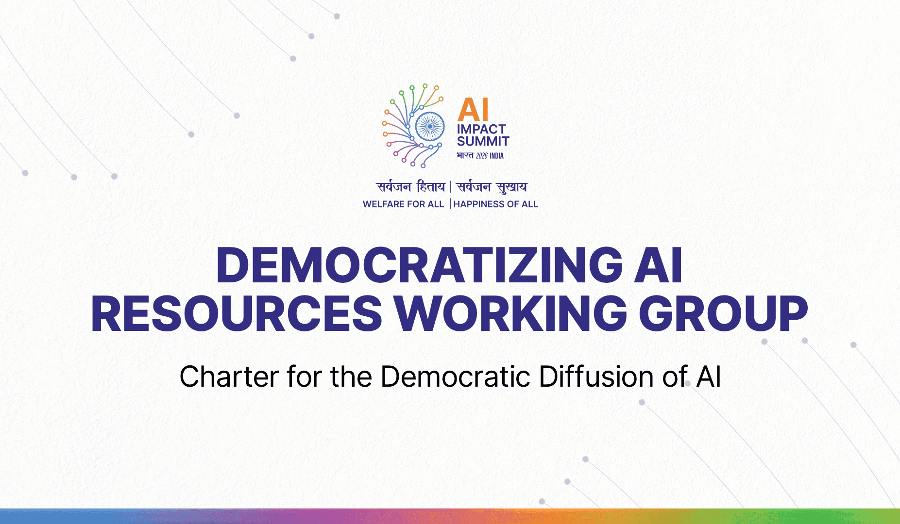 Democratic Diffusion India AI Impact Summit 2026