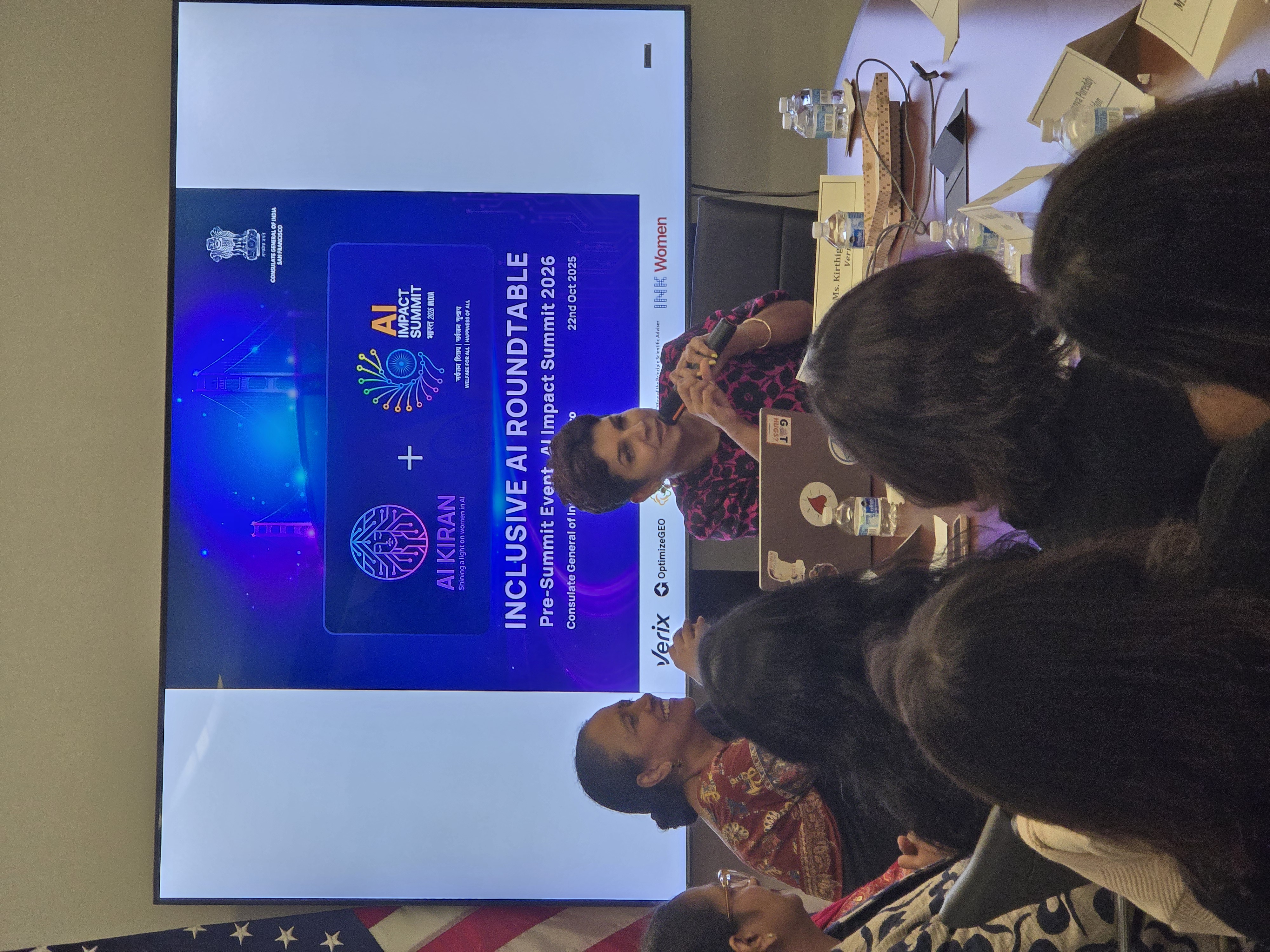 Inclusive AI Roundtable Dinner at Consulate General of India, San Francisco