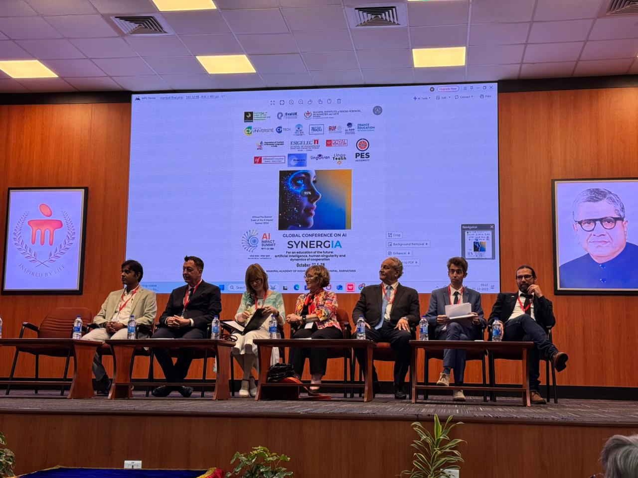 SynergIA - Global Conference on Artificial Intelligence “For an education of the future: artificial intelligence, human singularity and dynamics of cooperation”